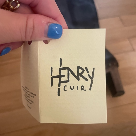 Henry Cuir Ebano Clog boot - Picture 10 of 10